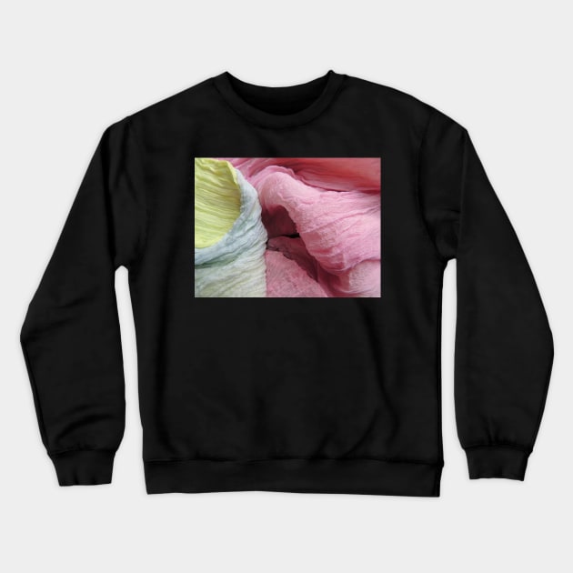 Silk Wave Crewneck Sweatshirt by AlexaZari